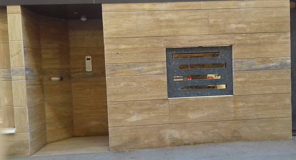 قیمت سنگ تراورتن شکلاتی تکاب