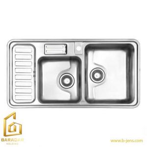 سینک توکار 812 استیل البرز