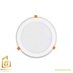 قیمت چراغ توکار گلاریس 42وات دایره