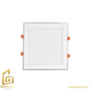 قیمت چراغ توکار گلاریس 42وات مربع