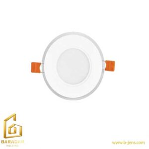 قیمت چراغ توکار گلاریس 9وات دایره