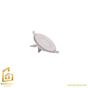 قیمت چراغ توکار سقفی دور شیشه ای گرد 18وات