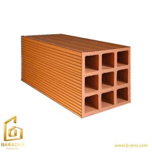 قیمت آجر سفال قرمز 40×20 سانتی