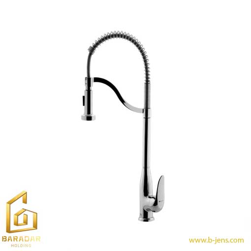 شیر-آشپزخانه-درخشان-مدل-Ava-Pull-down قیمت شیر آشپزخانه درخشان مدل Ava Pull-down